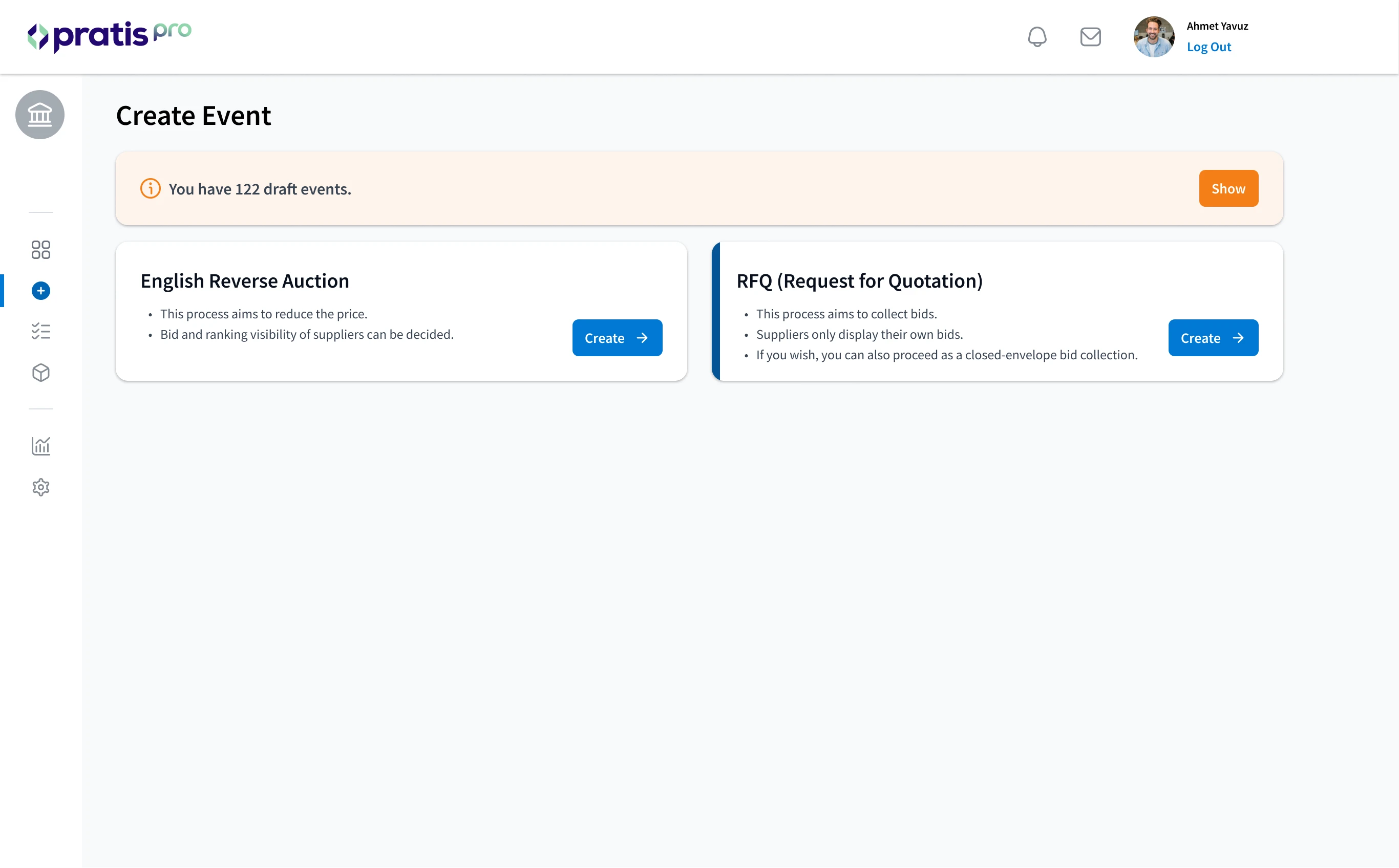RFx and e‑auctions